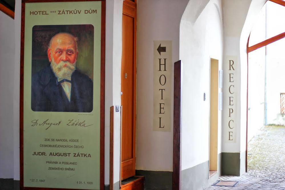 Hotel Zatkuv Dum Budweis Exterior foto